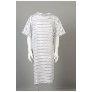 GOWN PRINTED STRAIGHT BACK